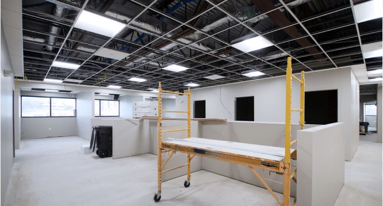 Completed Commercial Lighting and Tenant Fit-Out Project